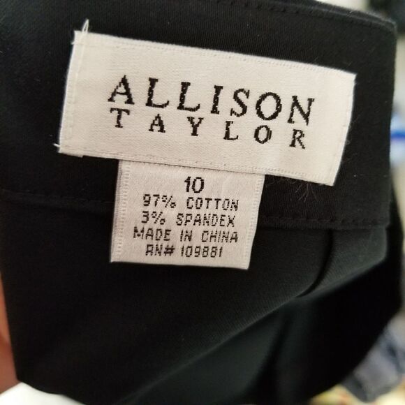 Allison Taylor black pencil skirt - Picture 2 of 4